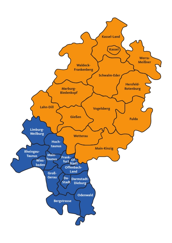 Betreuungsbereich in Hessen